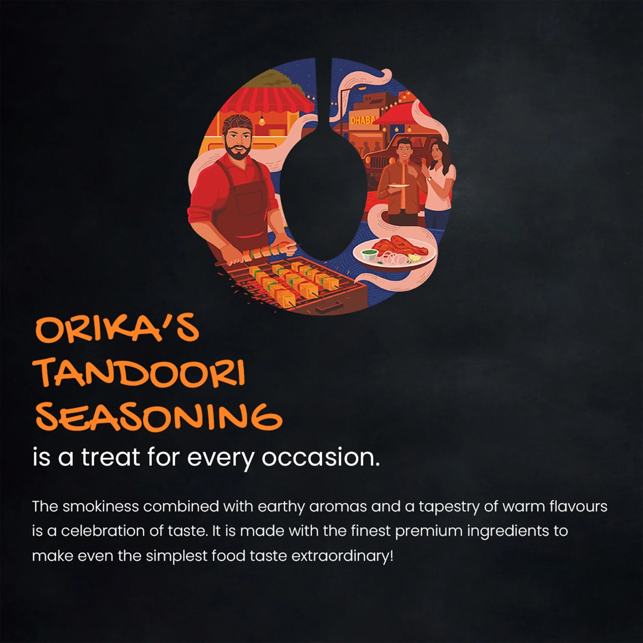 Orika Mint, Tandoori & Biryani Combo (Pack of 3) - Orika Spices India